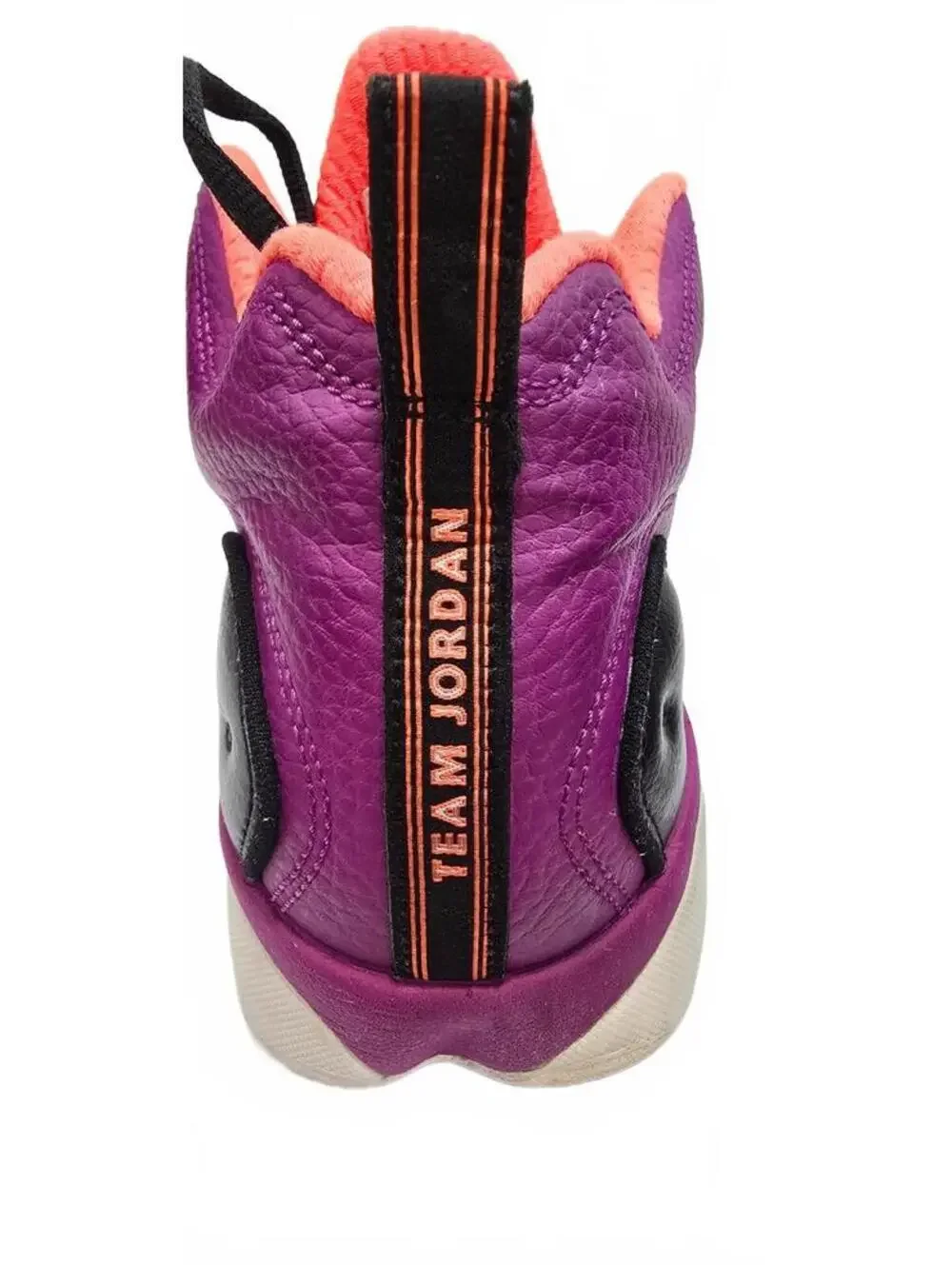 Jordan Jumpman Pro Black Purple Orange Basketball Shoes Size 9.5